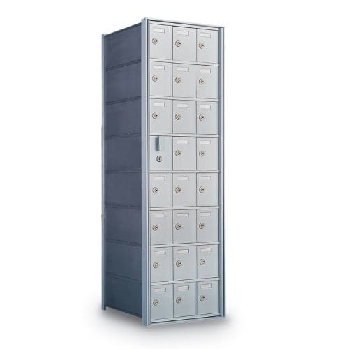 CAD Drawings American Postal Manufacturing Co. 23-Door Front-Loading Private Horizontal Mailbox